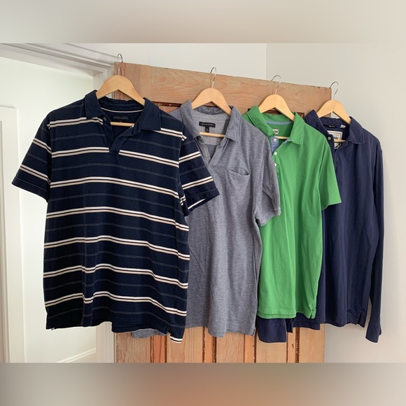 Nordstrom | Navy Blue Long Sleeve Polo | sz XL | NWOT - Picture 11 of 11